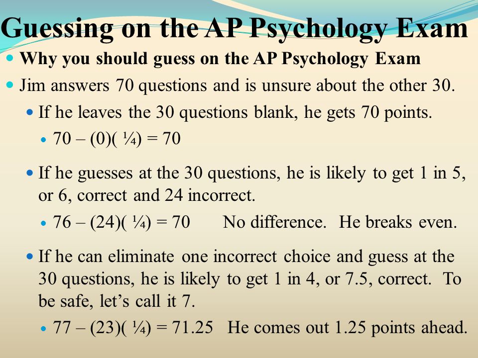 Ap psychology essay questions intelligence